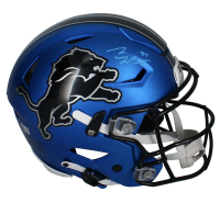 Sam LaPorta Signed Lions Full-Size Authentic On-Field Alternate Speedflex Helmet (Beckett) at PristineAuction.com