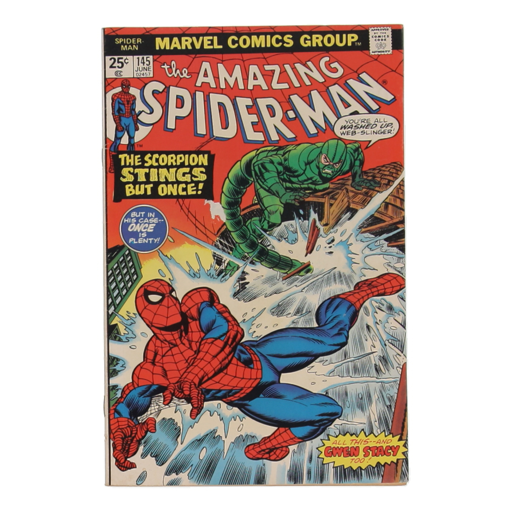 1975 "The Amazing Spider-Man" Issue #145 Marvel Comic Book at PristineAuction.com