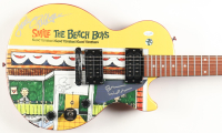 Mike Love, Bruce Johnston, & Brian Wilson Signed "Smile The Beach Boys" Custom 39" Electric Guitar (AutographCOA & AutographProsCOA) at PristineAuction.com