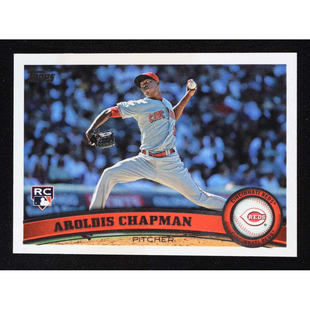 Aroldis Chapman 2011 Topps #110 RC at PristineAuction.com