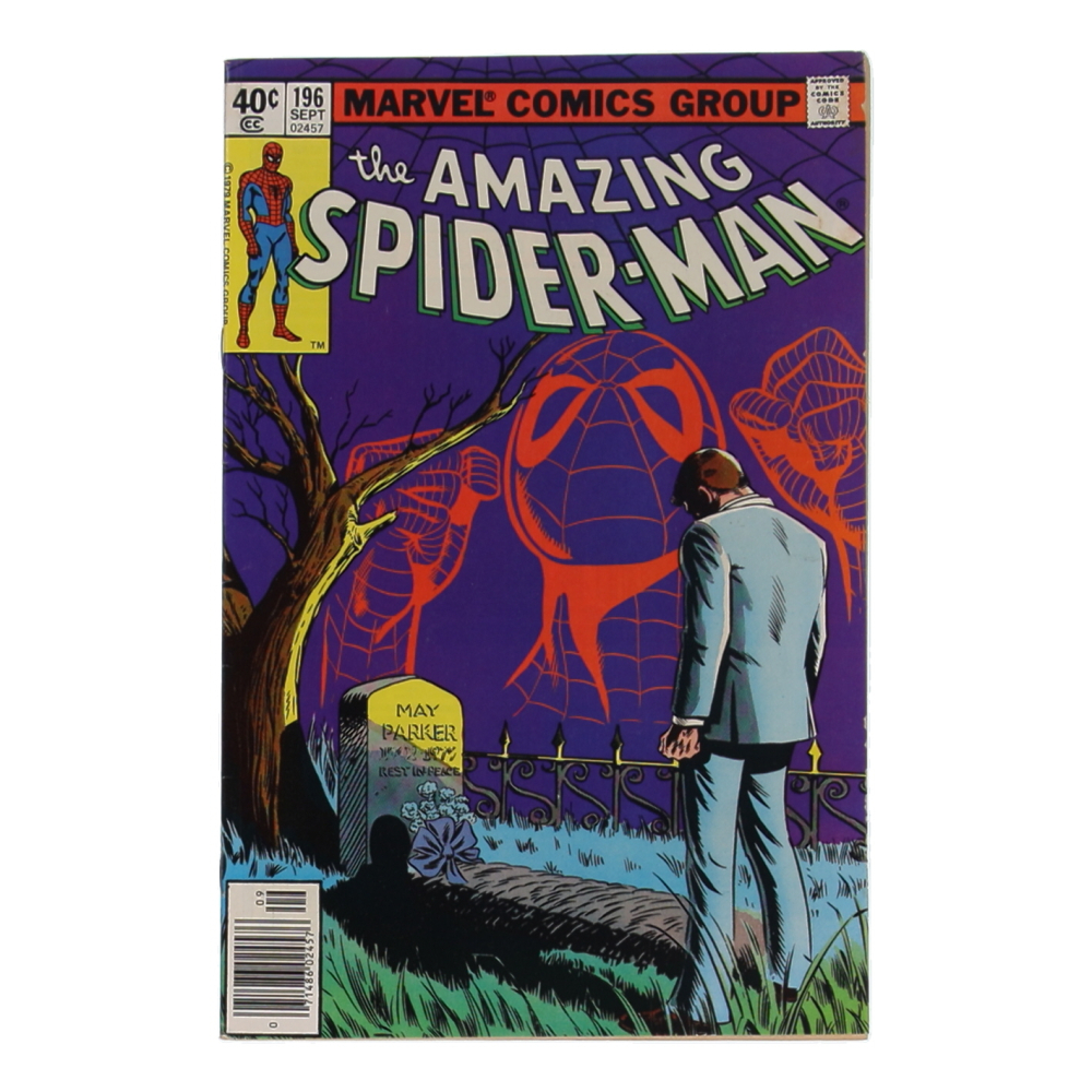 1979 "The Amazing Spider-Man" Issue #196 Marvel Comic Book at PristineAuction.com