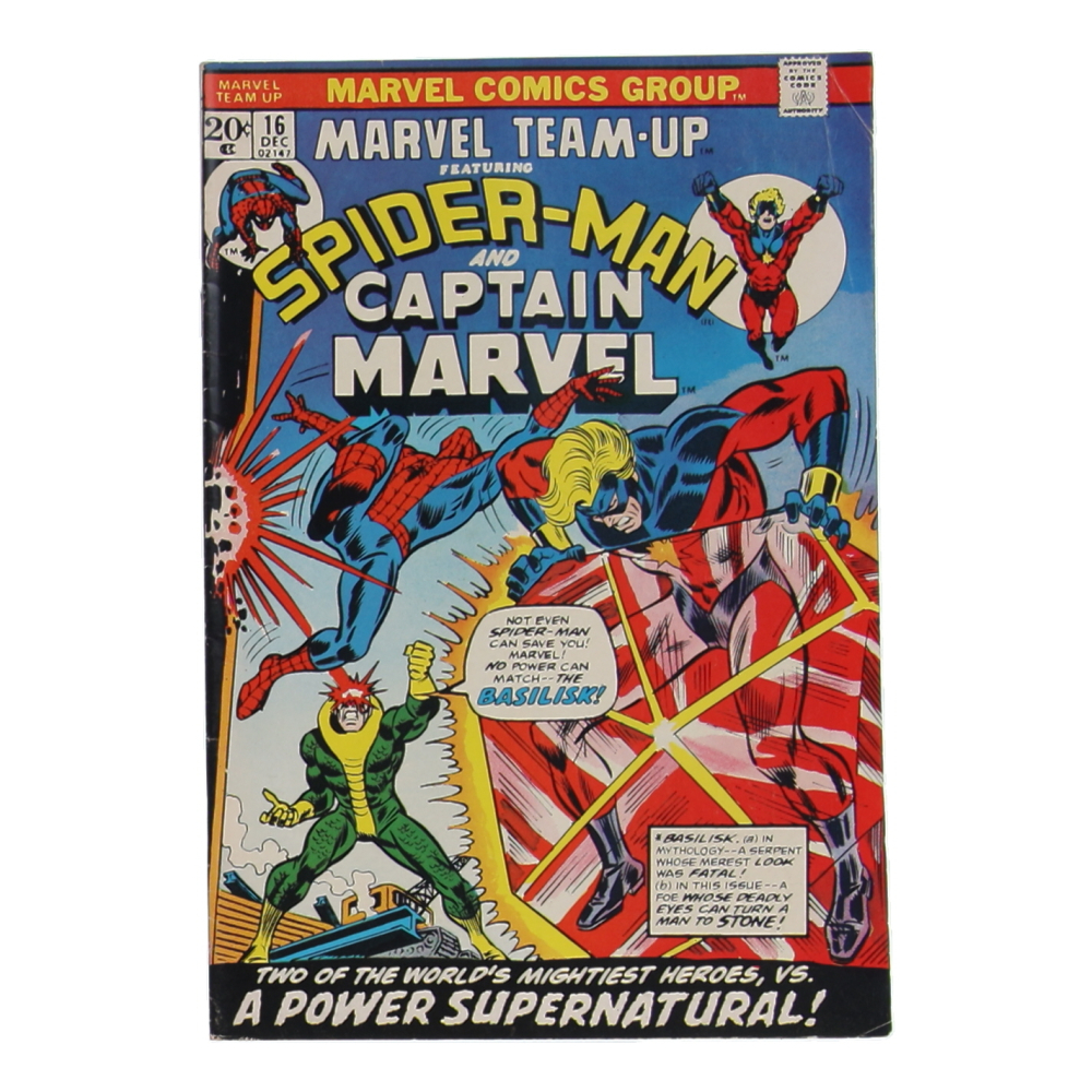 1973 "Marvel Team-Up" Issue #16 Marvel Comic Book at PristineAuction.com