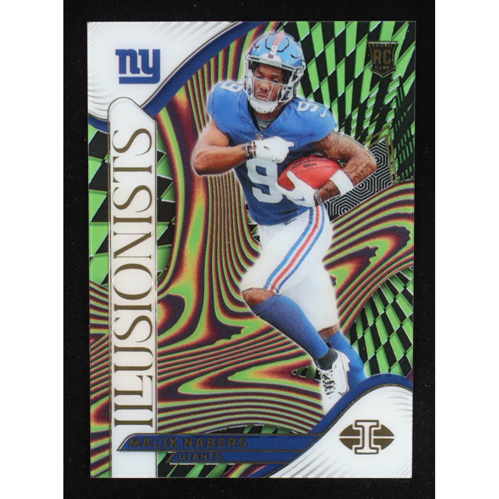 Malik Nabers 2024 Panini Illusions Illusionists #6 RC at PristineAuction.com
