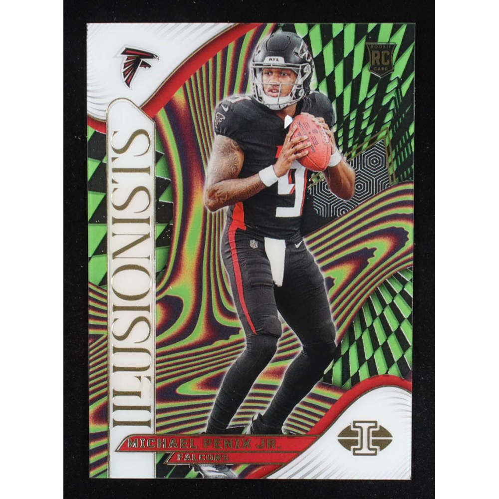 Michael Penix Jr. 2024 Panini Illusions Illusionists #9 RC at PristineAuction.com