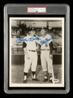 Mickey Mantle & Stan Musial Signed 8x10 Photo (PSA Encapsulated | Autographs Graded 10) at PristineAuction.com