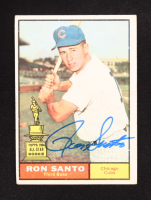 Ron Santo Signed 1961 Topps #35 RC (Beckett) at PristineAuction.com