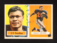 J.C. Caroline Signed 1957 Topps #79 RC (Beckett) at PristineAuction.com