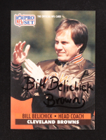 Bill Belichick 1991 Pro Set #126 CO RC Inscribed "Browns" (Beckett) at PristineAuction.com