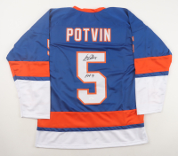 Denis Potvin Signed Jersey Inscribed "HOF 91" (JSA) at PristineAuction.com