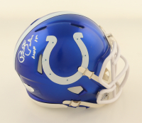Bill Polian Signed Colts Flash Alternate Speed Mini Helmet Inscribed "HOF 15" (JSA) at PristineAuction.com