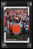 Andy Dalton 2022 Jersey Fusion Game-Used Swatch #AD1117 at PristineAuction.com