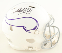 Adrian Peterson Signed Vikings Full-Size Authentic On-Field Alternate Speed Helmet (Beckett) at PristineAuction.com