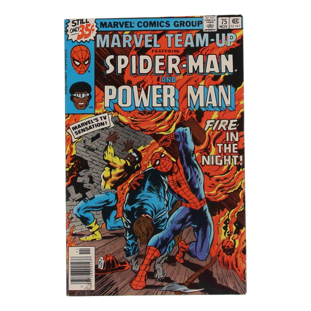 1978 "Marvel Team-Up" Issue #75 Marvel Comic Book at PristineAuction.com