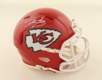 Dwayne Bowe Signed Chiefs Speed Mini Helmet (JSA) at PristineAuction.com