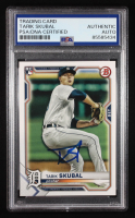 Tarik Skubal Signed 2021 Bowman #11 RC (PSA Authentic) at PristineAuction.com