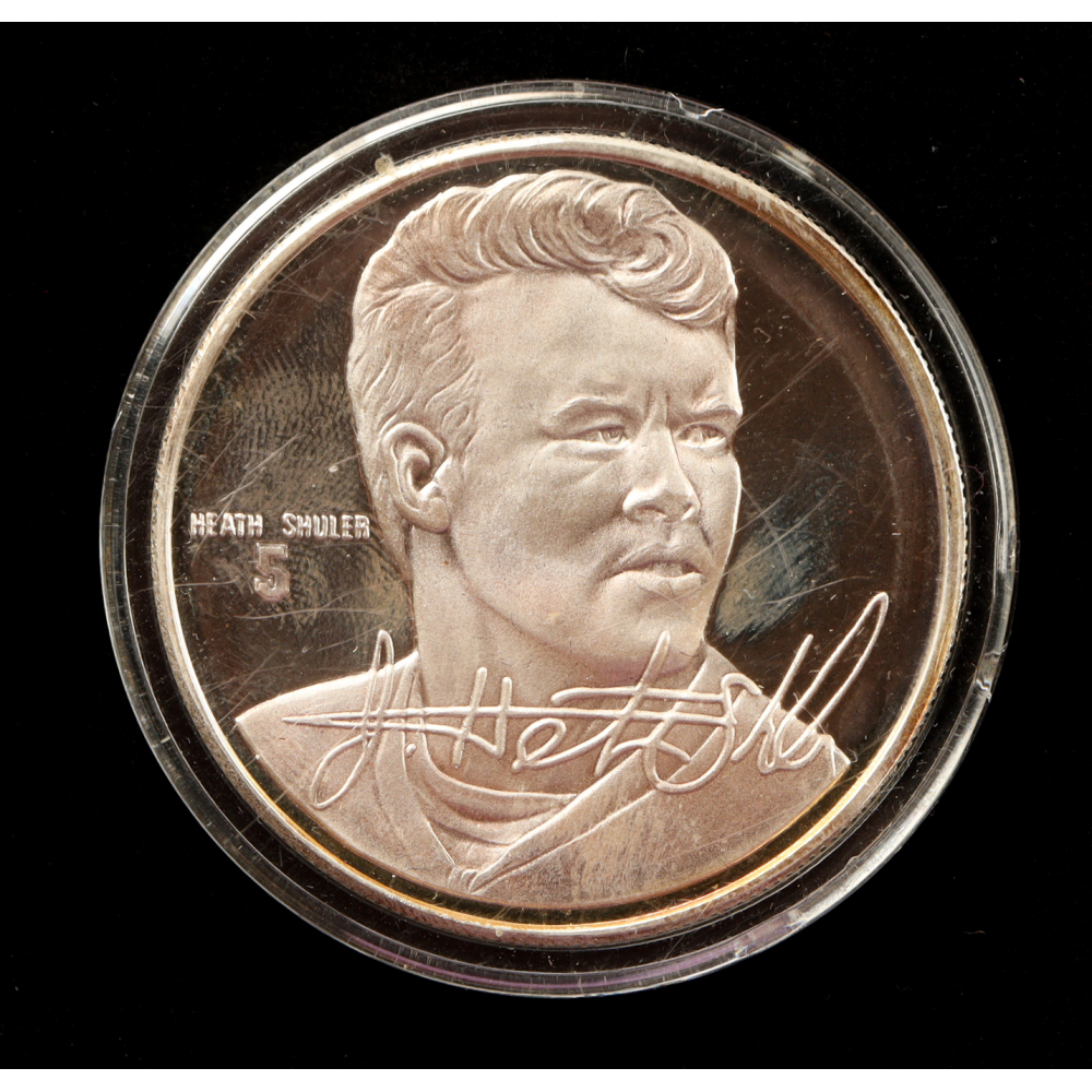 Heath Shuler LE The Highland Mint 1oz Fine Silver Coin at PristineAuction.com