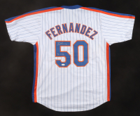 Sid Fernandez Signed Jersey Inscribed "86 WS Champs" (JSA) at PristineAuction.com
