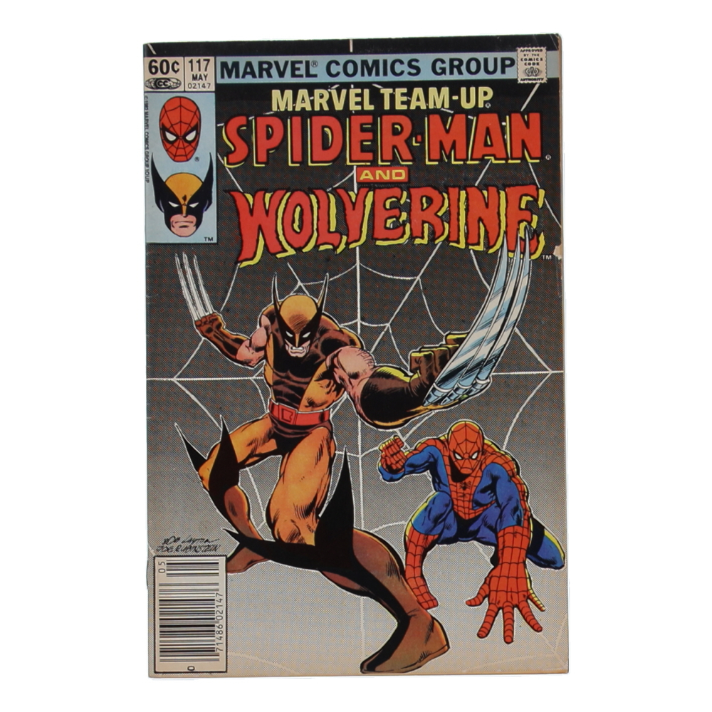 1982 "Marvel Team-Up" Issue #117 Marvel Comic Book at PristineAuction.com