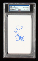 Emma Watson Signed 3x5 Index Card (PSA) at PristineAuction.com
