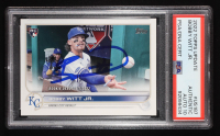 Bobby Witt Jr. Signed 2022 Topps Update #US187 RD RC (PSA | Autograph Graded 10) at PristineAuction.com