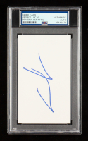 George Lucas Signed 3x5 Index Card (PSA) at PristineAuction.com