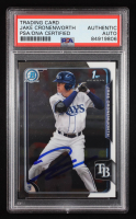 Jake Cronenworth Signed 2015 Bowman Chrome Draft #197 RC (PSA Authentic) at PristineAuction.com