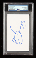 Brian May Signed 3x5 Index Card (PSA) at PristineAuction.com