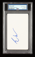 Elon Musk Signed 3x5 Index Card (PSA) at PristineAuction.com