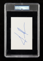 Keanu Reeves Signed 4x6 Index Card (PSA) at PristineAuction.com