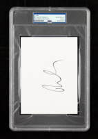 Ryan Reynolds Signed 5x6 Index Card (PSA) at PristineAuction.com