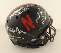 Johnny Rodgers, Mike Rozier & Eric Crouch Signed Nebraska Cornhuskers Full-Size Speed Helmet With Heisman Year Inscriptions (JSA) at PristineAuction.com