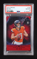 Bo Nix 2024 Panini Origins Holo Red #149 #022/299 RC (PSA 8) at PristineAuction.com