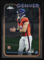 Bo Nix 2024 Topps Chrome #206 RC at PristineAuction.com
