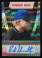 Buck Showalter 2024 Leaf Press Pass Press Box Autographs Hyper #PBBS1 #04/15 at PristineAuction.com