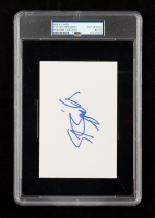Steven Spielberg Signed 4x6 Index Card (PSA) at PristineAuction.com