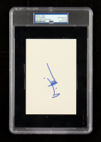 Val Kilmer Signed 4x6 Index Card (PSA) at PristineAuction.com