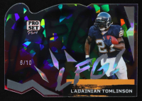 Ladainian Tomlinson 2024 Leaf Pro Set Pure LFG! Clear Crystal #LFGB42 #06/10 at PristineAuction.com