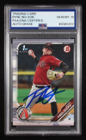 Ryne Nelson Signed 2019 Bowman Draft #BD147 RC (PSA | Autograph Graded 10) at PristineAuction.com