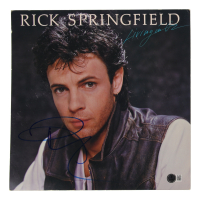 Rick Springfield Signed "Living in Oz" Vinyl Album Insert (Beckett) at PristineAuction.com