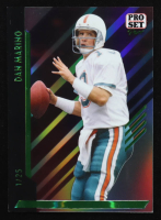 Dan Marino 2024 Leaf Pro Set Pure Clear Green Holo #30 #01/25 at PristineAuction.com