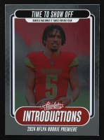 Jayden Daniels 2024 Absolute Introductions #18 RC at PristineAuction.com