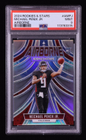 Michael Penix Jr. 2024 Rookies and Stars Airborne #22 RC (PSA 9) at PristineAuction.com