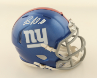Brian Daboll Signed Giants Speed Mini Helmet (Beckett) at PristineAuction.com