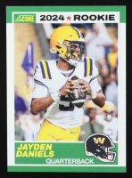 Jayden Daniels 2024 Score 35th Anniversary Rookie #2 RC at PristineAuction.com