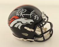 Bill Romanowski Signed Broncos Speed Mini Helmet (Beckett) at PristineAuction.com