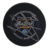 Seth Jones Signed 2020 All-Star Game Logo Hockey Puck (JSA) at PristineAuction.com