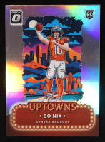 Bo Nix 2024 Donruss Optic Uptowns #3 RC at PristineAuction.com