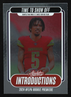 Jayden Daniels 2024 Absolute Introductions #18 RC at PristineAuction.com