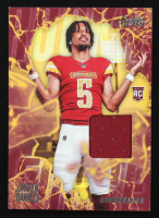 Jayden Daniels 2024 Absolute Rookie Force Jerseys #28 RC at PristineAuction.com