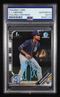 CJ Abrams Signed 2019 Bowman Chrome Draft #BDC85 RC (PSA Authentic) at PristineAuction.com